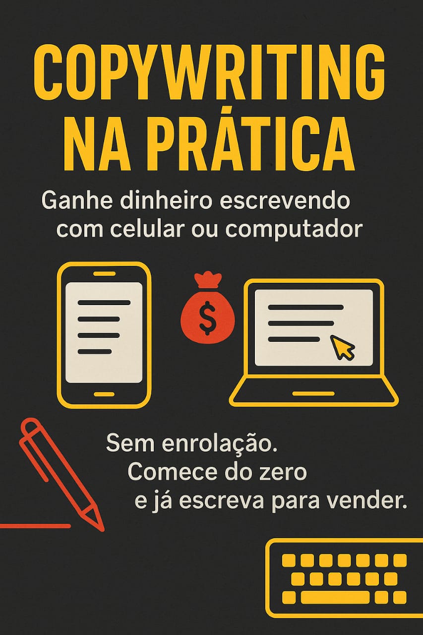 Copywriting na Prática: Ganhe Dinheiro Escrevendo com Celular ou Computador